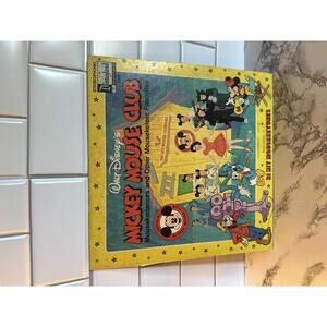 Walt Disney's Mickey Mouse Club Vintage Vinyl Record